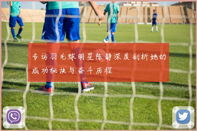 专访羽毛球明星陈静深度剖析她的成功秘诀与奋斗历程
